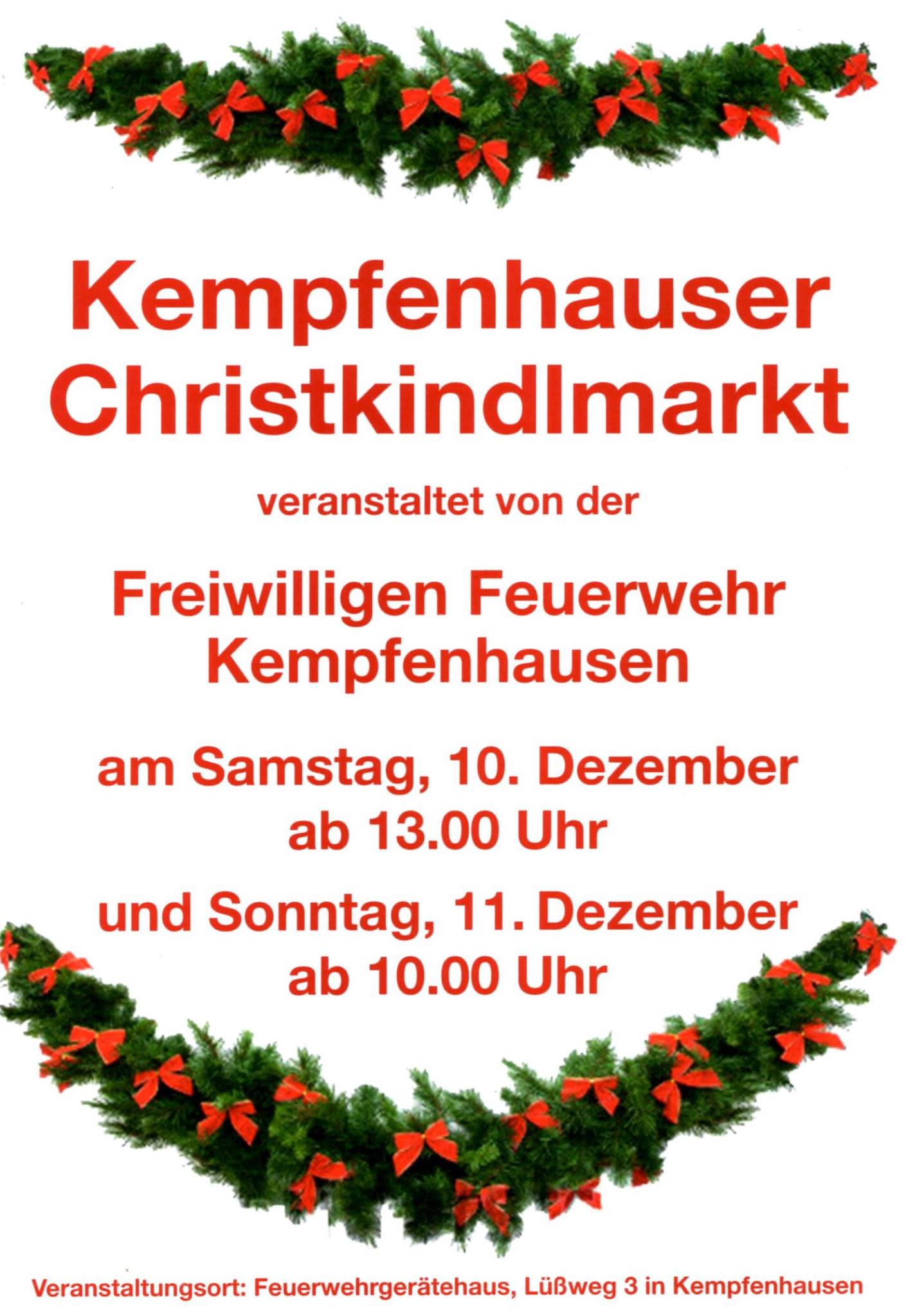 Christkindlmarkt Kempfenhausen