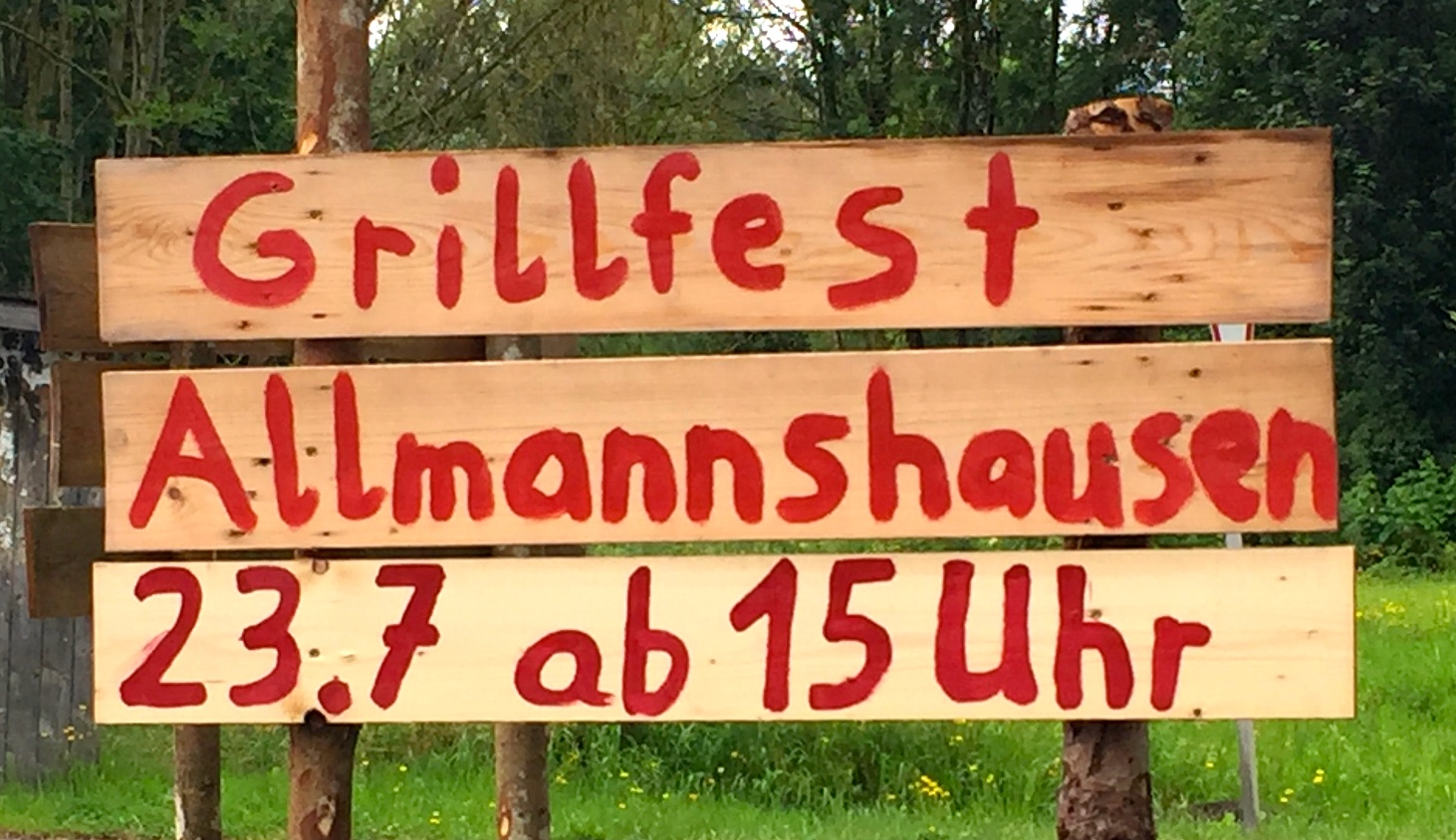 Grillfest Allmannshausen 2016