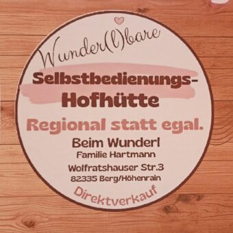 8.8.: Eröffnung der Selbstbedienungshofhütte beim Wunderl