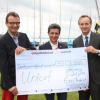 "Wasser wirkt " - Regattasegler und Sponsoren spenden für UNICEF