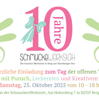 25.10.: 10 Jahre SchmuckeWerkstatt