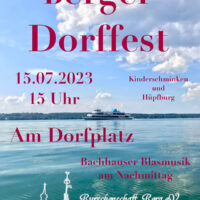 15.7.: Berger Dorffest