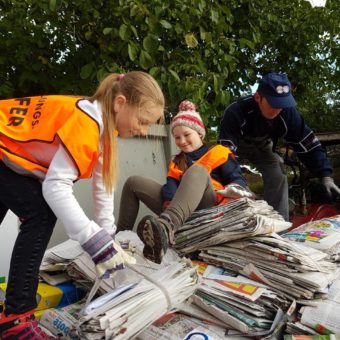 Altpapier- und Gebrauchtkleidersammlung der Kolpingsfamilie Höhenrain am 12. Oktober