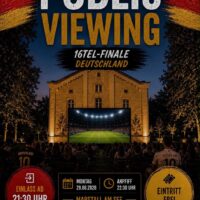 29.6.: Public Viewing im Marstall