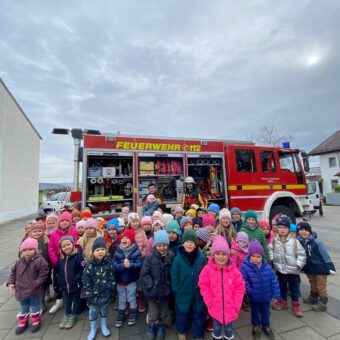 Rettungswoche im Kindergarten