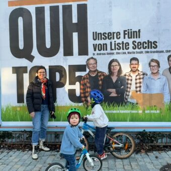 Das vorletzte QUH-Plakat