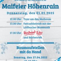 Der Höhenrainer Maibaum