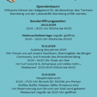 Der Jahreswechsel im Strandhotel