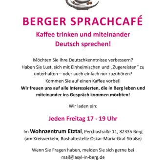 Jeden Freitag: Das Berger Sprachcafé