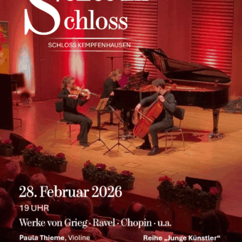 28.2.: Soirée im Schloss: Junge Künstler