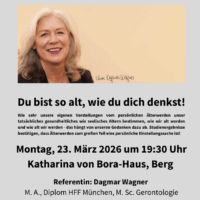 23.3.: Vortrag Dagmar Wagner