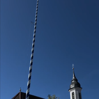 Morgen Maifeier in Farchach