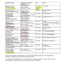 Das Ferienprogramm 2026 Das Ferienprogramm 2026