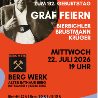 Oskar Maria Graf im BERG WERK - ausverkauft!