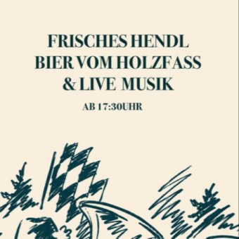 Heute 16.7. Holzfass und Blechmusik im Strandhotel
