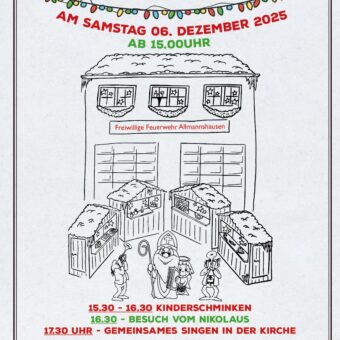 6.12.: Christkindlmarkt Allmannshausen
