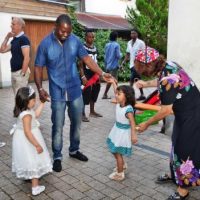 Asyl in Berg: Sommerfest im Gästehaus