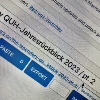 The legendary QUH-Jahresrückblick 2023 / pt. 2