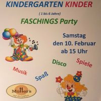 Kindergartenkinderfasching in Farchach
