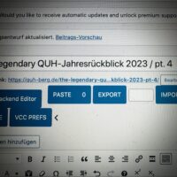 The legendary QUH-Jahresrückblick 2023 / pt. 4