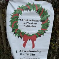 1.12.: Christkindlmarkt im Pfarrheim