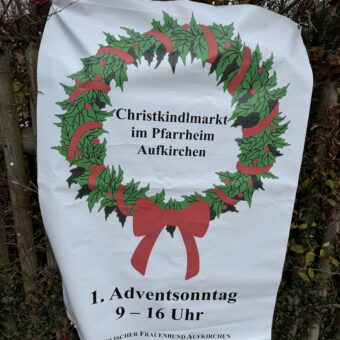 1.12.: Christkindlmarkt im Pfarrheim