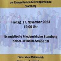 17.11.: Gospelabend in Starnberg