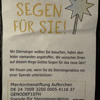 Die Sternsinger in Berg