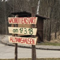 Wachhüttenstart in Allmannshausen