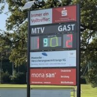 Derbytime: MTV Berg - SV Münsing-Ammerland 3:3