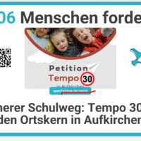 Tempo 30 in Aufkirchen - Entscheidung steht noch aus