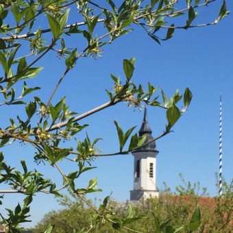 Vollsperrung der Dorfstraße in Farchach