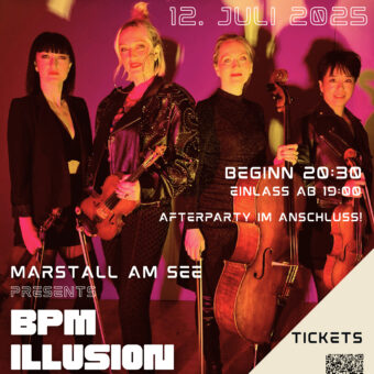 12.7.: Open Air im Marstall – mit Afterparty