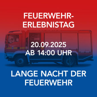20.9.: Erlebnistag bei der Feuerwehr Berg