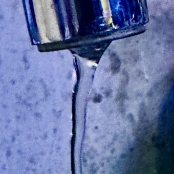 Hereintröpfelnde Nachricht: plötzlich Wassermangel in der Gemeinde Berg?