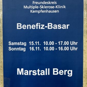 15./16.11.: Benefizbasar im Marstall