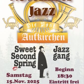 15.11.: Sweet Second Spring Jazz Gang