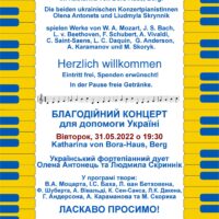 Benefiz-Konzert für die Ukraine