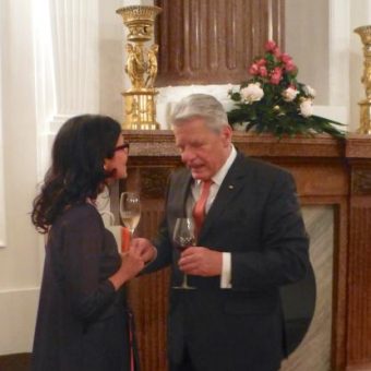 Die Presse fragt die Kandidatin