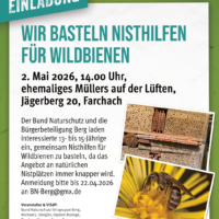2.5.: Nisthilfen basteln für Wildbienen