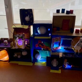 Kreative Sternenreise im Kindergarten St. Maria in Aufkirchen