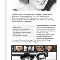 Ruth Kappelsberger gestorben