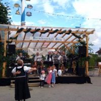Berger Dorffest: Nett war's. Bis SOS kam