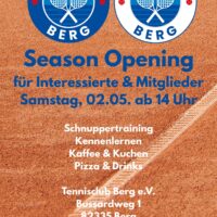 2.5.: Season Opening beim TC Berg