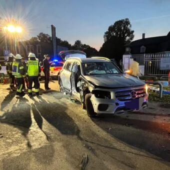 Schwerer Verkehrsunfall in Kempfenhausen