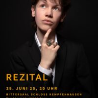 29.6.: Klavierkonzert im Rittersaal