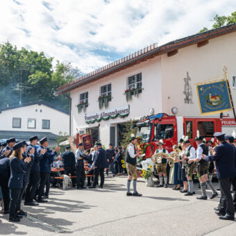 HLF 10 feierlich in Allmannshausen geweiht