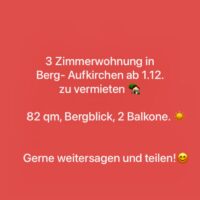 Nachmieter gesucht!