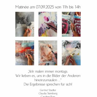 7.9.: Matinée bei Juschi Bannaski