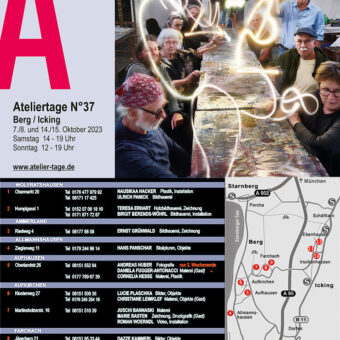 7./8. und 14./15.10.:Ateliertage Berg/Icking 2023